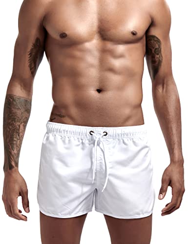 Men's Swim Trunks Quick Dry Bathing Swim Shorts with Pockets - Main Image