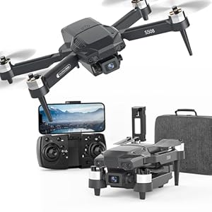 S508 Drohne mit Kamera HD 720P für Kinder,Mini Drone mit WiFi Übertragung für Anfänger,RC Drones Quadcopter für Jungen Mädchen,Spielzeug Drohne Helikopter mit Kopflos Modus,Handtasche Lange Flugzeit