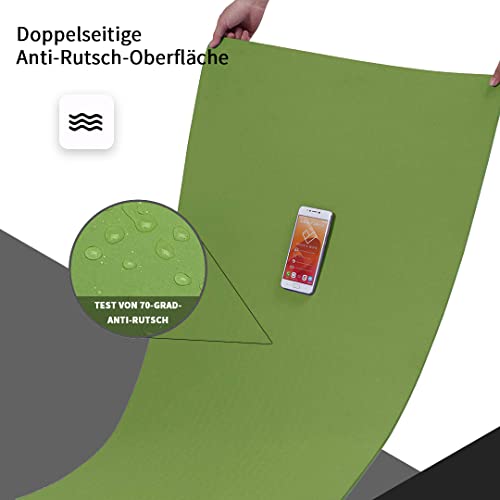 Good Nite Yoga Mat Gymnastics Pilates Exercise Mat for Women Non-Slip Thick 6mm with Carry Strap Tpe 183 x 61 x 0.6cm - Image 6