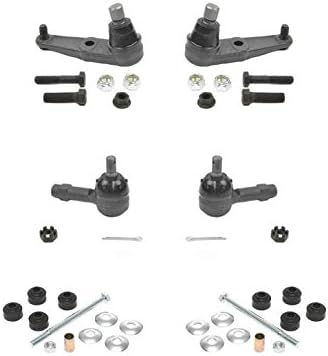 Mac Auto Parts 18592 Replacement Part For Escort 6Pc Chassis Kit Low Ball Joints Sway Bar Tie Rods K73 K73 ES38RL