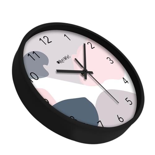 Image of Olive Tree Wall Clock 12 inch Silent Quartz Decorative Multicoloured Wall Clock Non-Ticking Classic Clock Battery Operated Round Easy to Read for Room /Home /Kitchen /Bedroom /Office /School - 9035