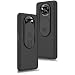 Produktbild XTCASE für Xiaomi Poco X3 NFC Hülle, Poco X3 Pro Hülle Ultra Dünn Handyhülle mit Kameraschutz - Kamera Schutz mit Schieber, Premium Hybrid PC + TPU rutschfest Stoßfest Kratzfest - Schwarz
