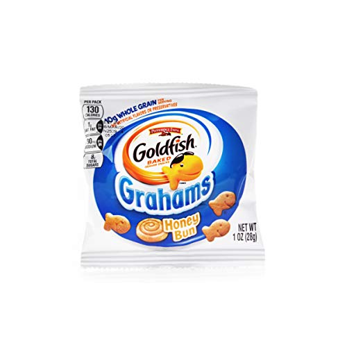Image of Pepperidge Farm Goldfish Whole Grain Grahams, Honey Bun, 1 Oz, Pack of 300