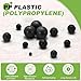 uxcell 10pcs POM Plastic Bearing Balls, 11/16
