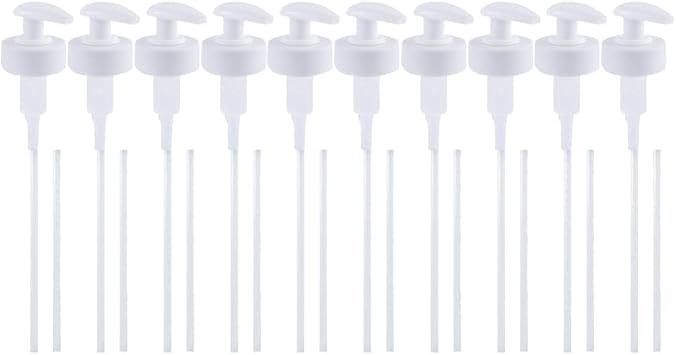 فوهة ضغط زجاجات صلصة المحار Hemoton 10sets لمستلزمات المطبخ لتوزيع الصلصة تناسب الزجاجات القياسية بتصميم محكم للاستخدام في المنزل والمطعم
