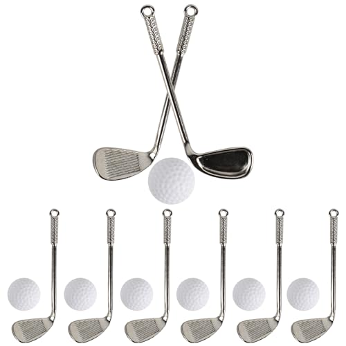 Mini clubs de golf miniatures pour animer vos décors de jardin féérique