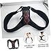 HOODANCOS Adjustable Posture Corrector Belt Invisible Back Brace for Men Women Comfortable Nylon PU Leather Posture Trainer with Flexible Fit for Hunchback Relief and