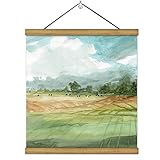 magnet holzleiste Einfach zu bedienen - Das Spannen Ihres Kunstwerks mit Norjews magnetischen Holzrahmen und das Aufhängen an den hängenden Haken benötigen nur 30 Sekunden. Und Sie können diesen Aufhänger von Posters einfach wiederverwenden, ohne Ihr kostbares Kunstwerk zu beschädigen