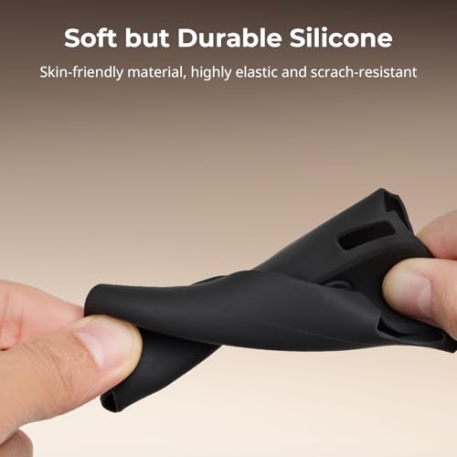 Image of SMALLRIG Silicone Protective Case for DJI Osmo Pocket 4, Modular Multi-Directional Protection, Soft Silicone Material, with Tempered Glass Screen Protector and Wrist Strap - 6007