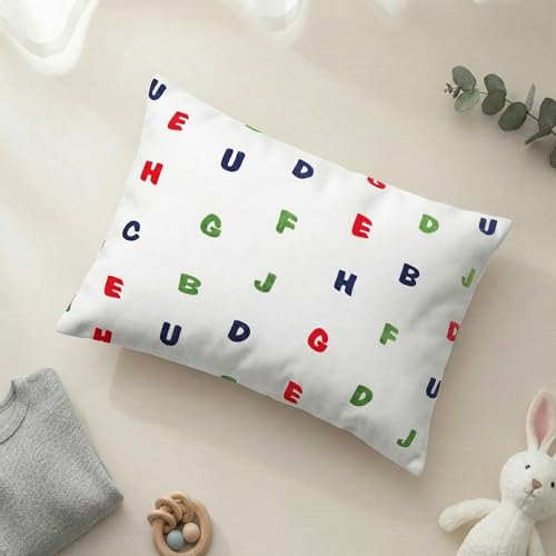 Image of A Cherry Soft Comfort Cushion for Toddlers (2+ Years) | Cotton Cover | Washable | Lightweight | Unisex (ABC)