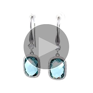 [TATIANA] 韓国☆SILVER925☆Colored Bean Gemstone Earring 타티아나 주얼리 - (SILVER925) Colored Bean Gemstone Earring
