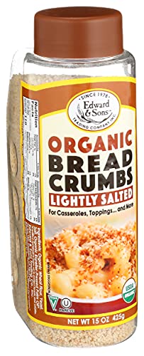Edward & Sons Organic Breadcrumbs Light Salt, 15 Oz #TOP4
