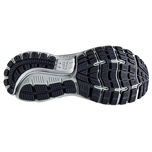 Brooks Brooks Womens Ghost 12 Running Shoe - Granite/Peacoat/Peach - D - 5.5