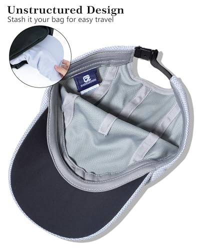 Image of GADIEMKENSD Running Hat Performance Mesh Hat, Excellent Ventilation, Lightweight, Reflective Design, Anti-Glare