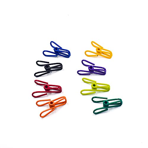 Chip Clips, Utility Pvc-Coated Steel Clip For Food Package, Chips Bag, Clothes, Parper, Pack Of 16, 2 Inch #TOP6