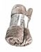 Price comparison product image Other Soft Warm Mink Faux Fur Fleece Sofa throw over bed spread blanket 3 size (BEIGE, KING SIZE 200 x 240)