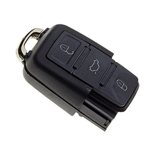 JONGO - Coque de Clé sans Lame Compatible avec Seat Altea, Ibiza, Leon, Toledo | Boitier Clef Plip Voiture Utilitaire Télécommande 3 Boutons
