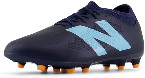 New Balance Unisex Tekela Magique FG V4+ Soccer Shoe,Nb Navy/Team Sky Blue/Hot M