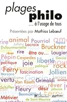 Plage philo: À l'usage de tous 2847349235 Book Cover