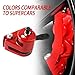 PACEWALKER Go Kart Mechanical Brake Caliper and Bracket with Pads for Manco 9598 9597 Yerf-Dog, Carter, ASW, Bristers, Airheart MB-1 Predator 212cc 196cc 6.5hp gx160 Go Kart Brake System Red