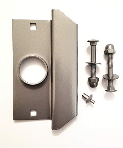Universal Storefront Latch Guard | Commercial Door Security | Door Security For Businesses | Tuff Strike | Aluminum #TOP2