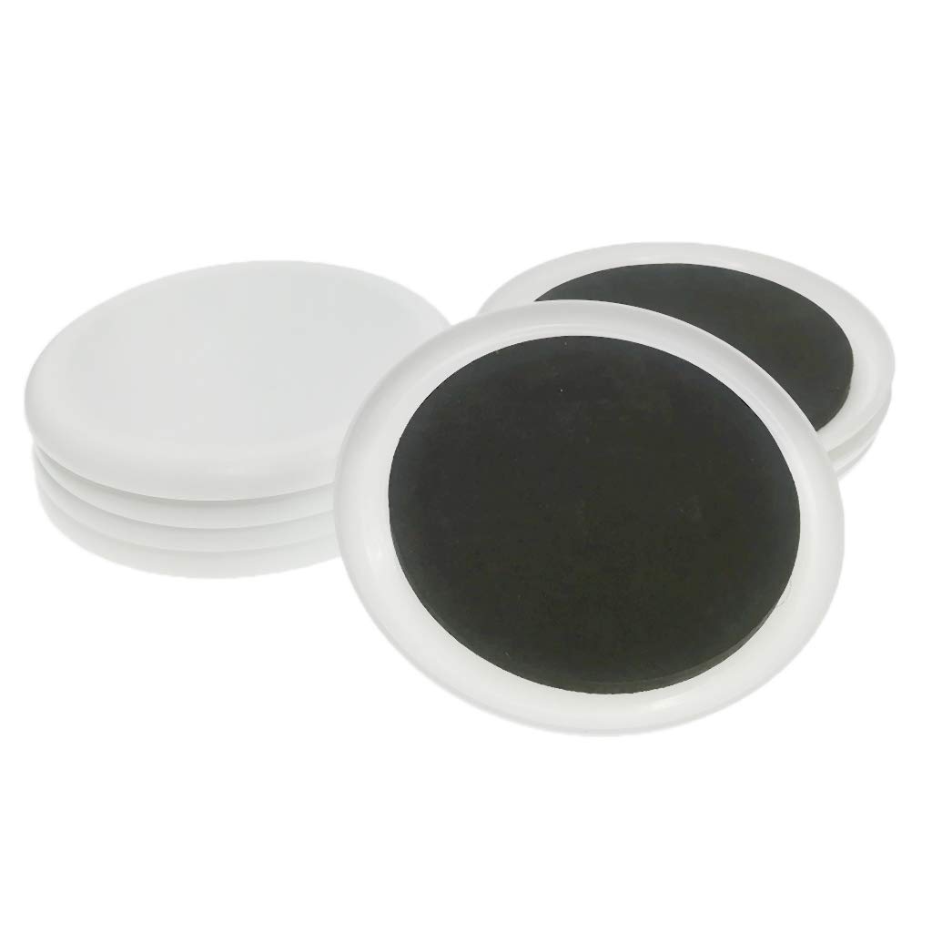 Deslizadores de muebles para renovar tu salón fácilmente moviendo sofás sobre alfombra, 8cm