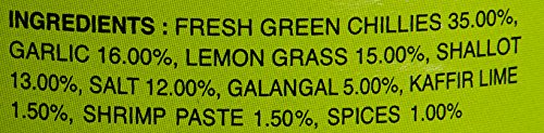 Namjai Green Curry Paste, 400 gram