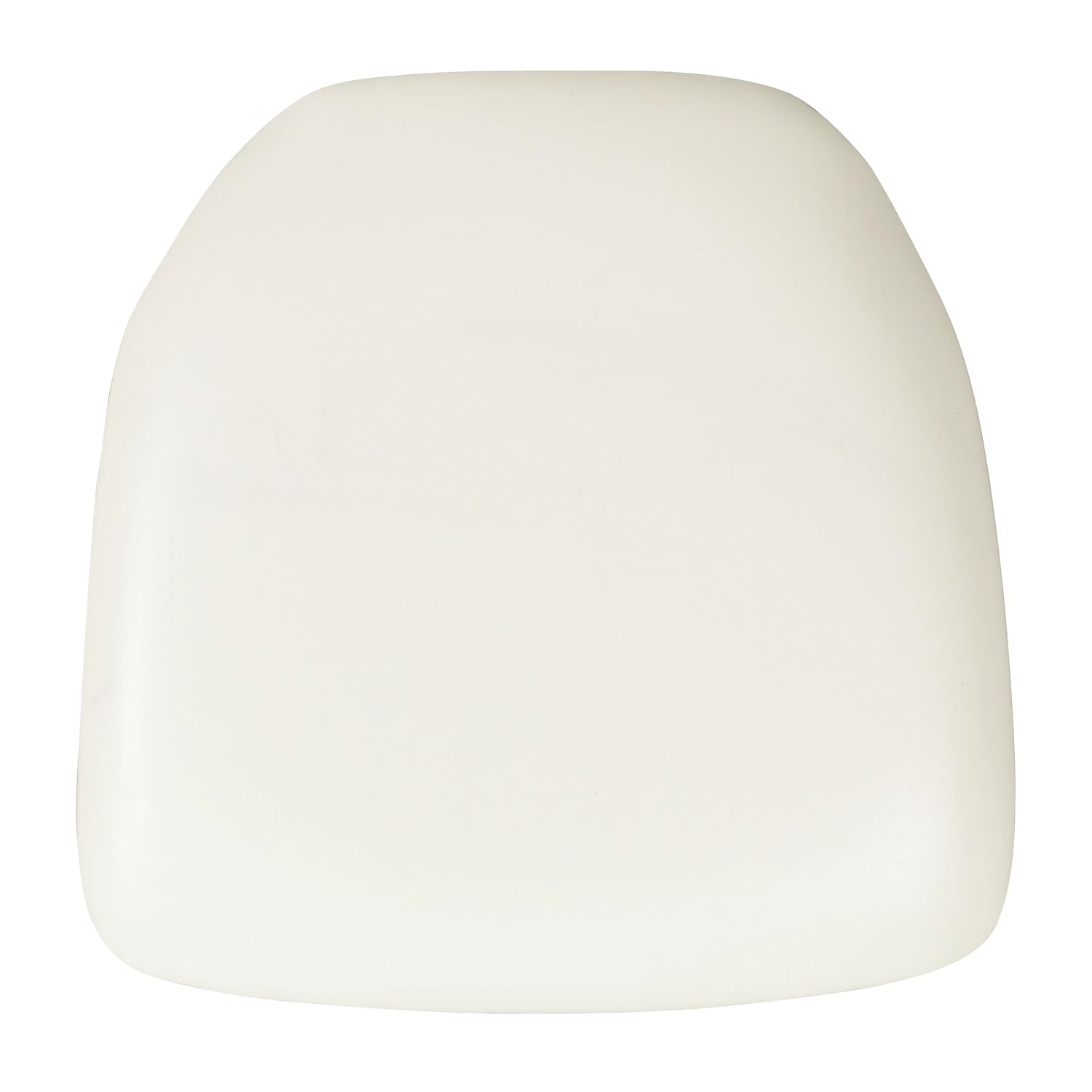 Flash Furniture Louise 20 Pack Hard White Removable Chiavari Chair Cushions for Special Event Chairs