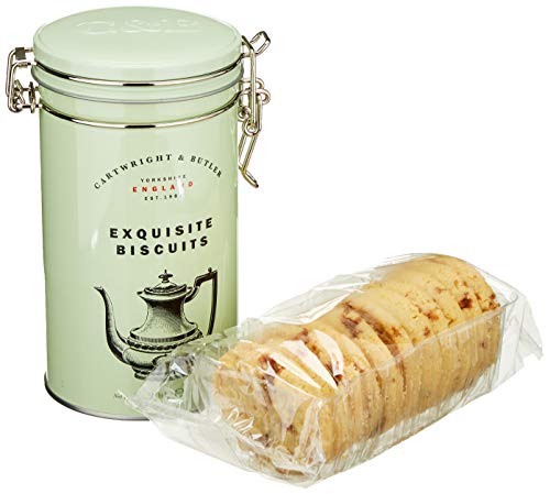 Cartwright & Butler Salted Caramel Biscuits, Tin, gesalzenes Karamellgebäck, 1er Pack (1 x ) Cover