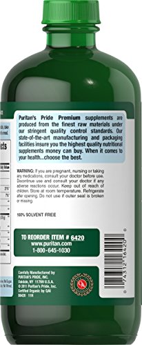 Puritan'S Pride 6420 Organic Flaxseed Oil thumb #3