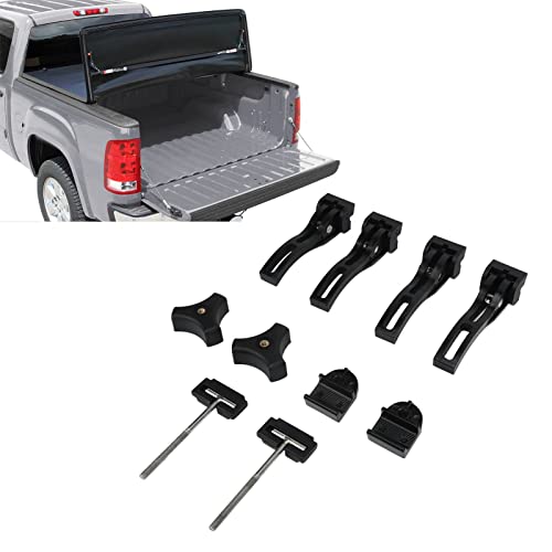 Tonneau Cover Clamp, Universal Fitment Durable Tri Fold Tonneau Cover Clamp Kit For Tri Fold Tonneau Cover #TOP1