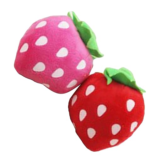 Brinquedo de Pelúcia para Animais de Estimação Com Frutas, Ranger de Dentes Alivia o Tédio Formato d