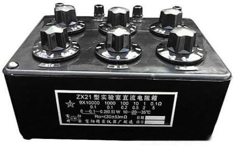ZX21 Variable Decade Resistor Resistance Box DC Resistance Box 0~99.9999 kΩ