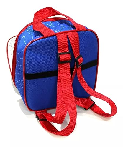Kit Mochila Infantil Escolar Sonic Game Grande Rodinhas S1