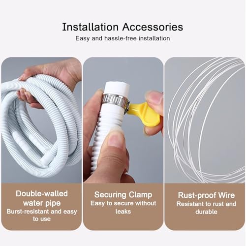 Kit de vidange pour climatiseur split évitant les fuites d'eau - 7