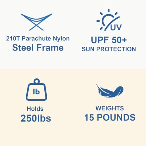 Portable-Hammock-with-Stand-Worlds-Best-Mock-ONE-Hammock-Compact-Folding-Framed-Hammock-with-Adjustable-Sunshade-Canopy-for-Indoor-Outdoor-Park-Backpacking-Camping-Hiking-Travel-Beach-Green