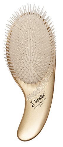 Olivia Garden Divine Revolutionary Hair Brush - Ergonomic Design, Gentle on Hair & Scalp
