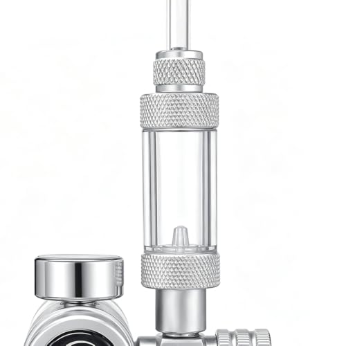 Image of LINLAN CO2 Bubble Counter with Check Valve, Thread Connection