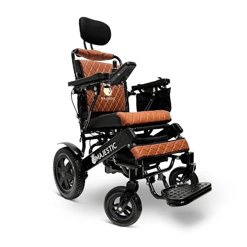 Majestic IQ-9000 Auto Recline Electric Wheelchairs for Adults,Foldable Lightweight Electric Wheelchair,Light Weight Wheelchairs for Seniors