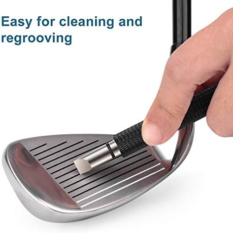 Bulex Golf Club Groove Sharpener, Suitable for U & V-Grooves Detail