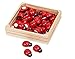 Coccinelle Adesive in Legno 100 pz Decorazione Bomboniera Hobby Coccinella 15 mm Fair