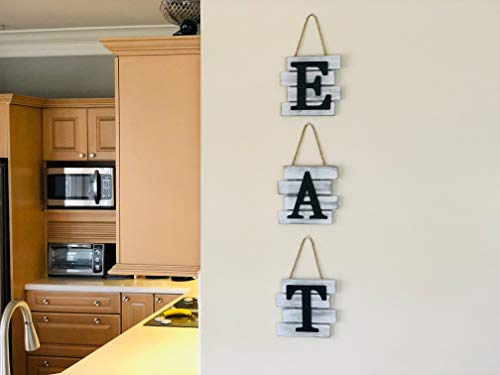 Kitchen Decor Wall Art, Country Decor, Rustic Farmhouse Decor For The Home, Eat Sign Decorative Wall Art #TOP5