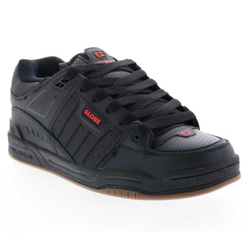 Image of Globe Men's Fusion Skate Sneaker Black /Snake /Red 12 D (M)