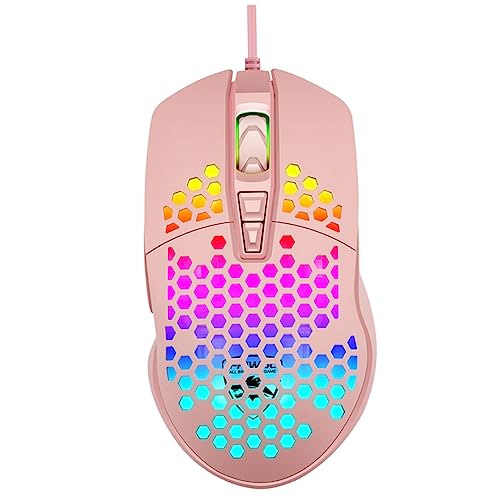 Ratón gaming ergonómico y antideslizante con cable Artibetter para evitar dolores al jugar.