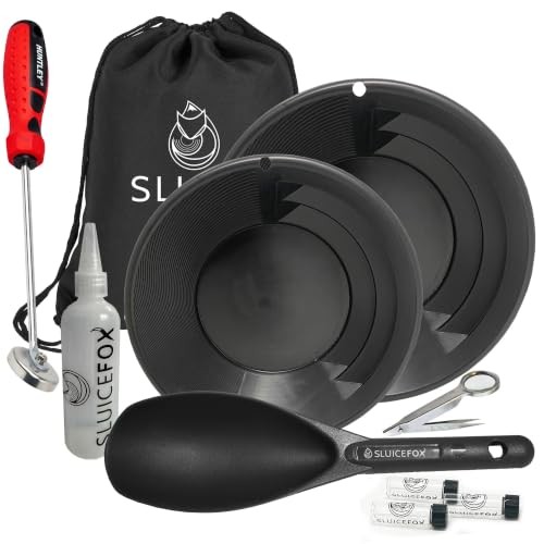 Sluice Fox Gold Panning Kit with Bag