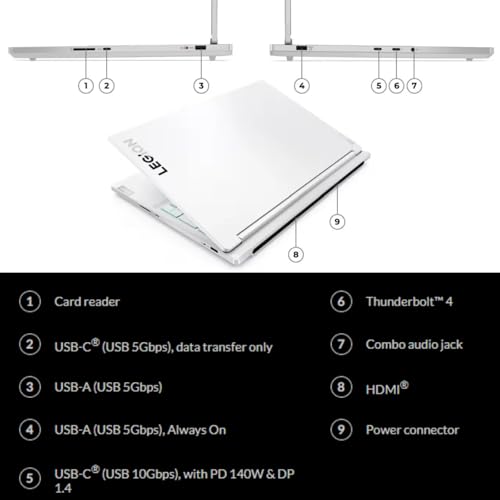 Image of Lenovo Legion 7i Gaming Laptop RTX 4060, Intel i7-14700HX(Beats i9-13900HX, Up to 5.5 GHz), 16 inch IPS WQXGA 240Hz, 64 GB DDR5, 2 TB SSD, Wi-Fi 6E, AI Engine+, Windows 11 Pro, Microsoft Office 2024 Pro