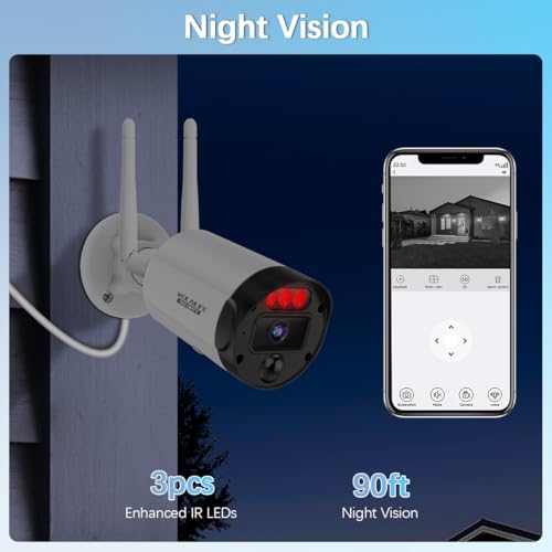 5MP Outdoor Wireless Security Camera System by WEILAILIFE - Image 6