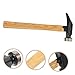 COHEALI Wood Handle Tack Hammer for Shoes Repairing Premium Quality Short Hammer Convenient Crafting Tool for Leather Work Suitable for Shoe Factories and Repair Shops