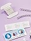 Disney Frozen II Bettelarmbänder-Set: Bastle Deine eigenen Frozen II Kettenarmbänder mit silberfarbenen Blättchen, schönen Perlen und Aufklebern von Anna und Elsa, weiß