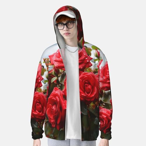 Chaqueta de protección solar UPF 50+ con capucha miniatura 3
